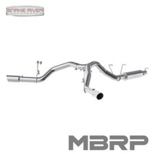 MBRP 4" DUAL EXHAUST FOR 2014-2025 DODGE RAM 2500 3500 6.4L w TIPS S5151AL