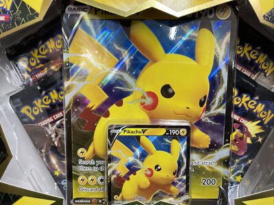 pokemon trading card game shining fates pikachu v box TCG: Collection : Toys & Games It’s time to spin Shining Fates Pikachu V Box