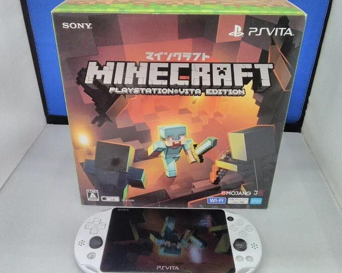 Sony PS Vita Minecraft Special Edition Bundle - White 