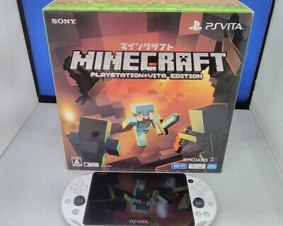 Sony PS Vita Minecraft Special Edition Bundle - White 4948872447560 | eBay
