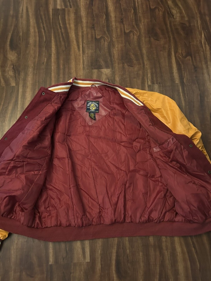 Vintage Virginia Tech Varsity Jacket Steve & Barry’s Brand Size XL