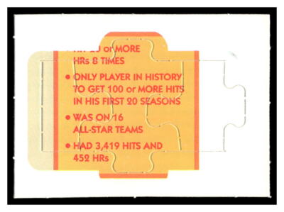 1990 Donruss Puzzle Pieces #46-48 Carl Yastrzemski - Boston Red Sox