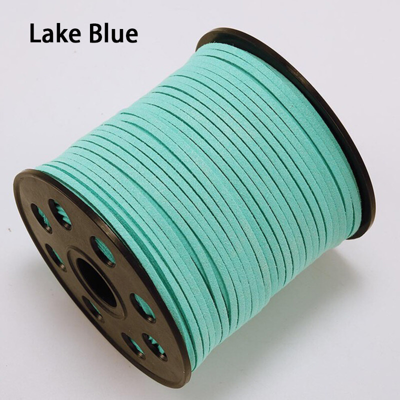 10Yards Flat Faux Suede Leather Cord Jewellery Velvet String Thong