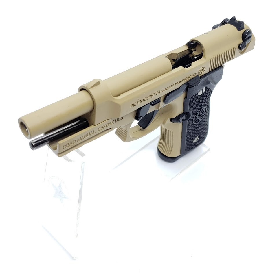 SEIKO UPGRADED! Beretta M92 Shell Eject Toy Gun 1:2 Mini Guns. Not