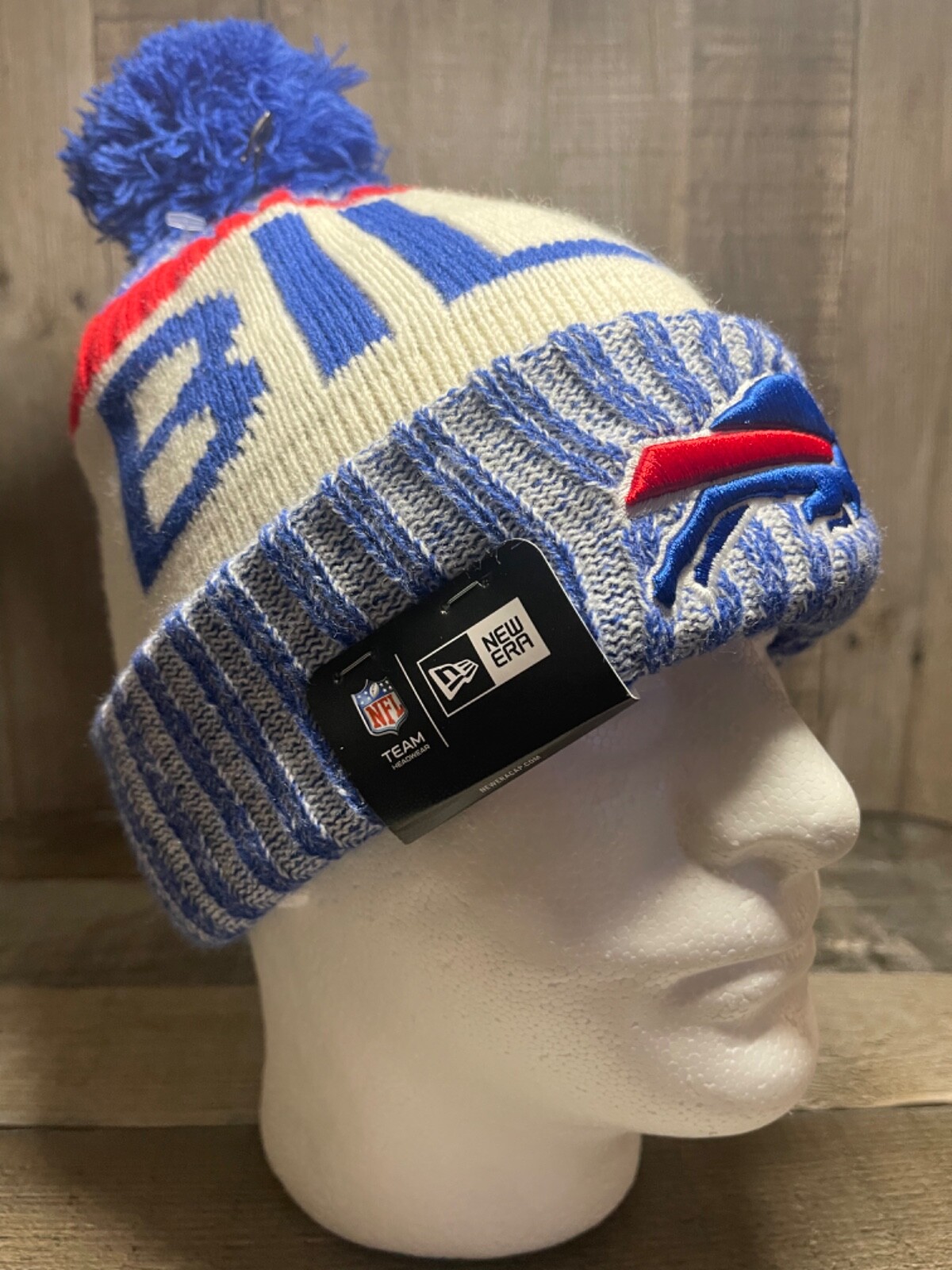 buffalo bills skull cap