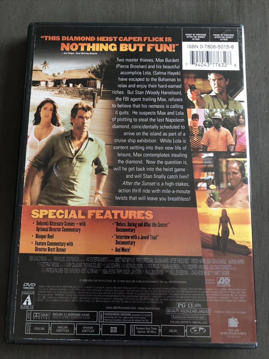 その他 After Sunset [DVD] After the Sunset [WS] DVD Pierce Brosnan, Salma Hayek, Woody