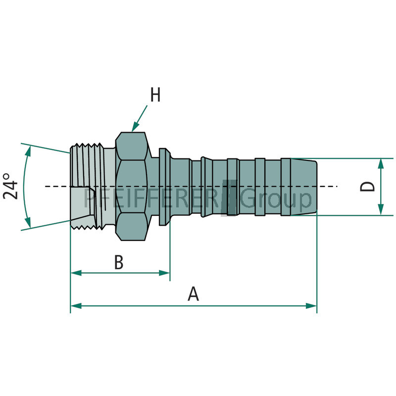 GATES Global Spiral Pressnippel metrisch PNB 25 AGS M42x2.0 (30S) VNr. 16GS3 eBay