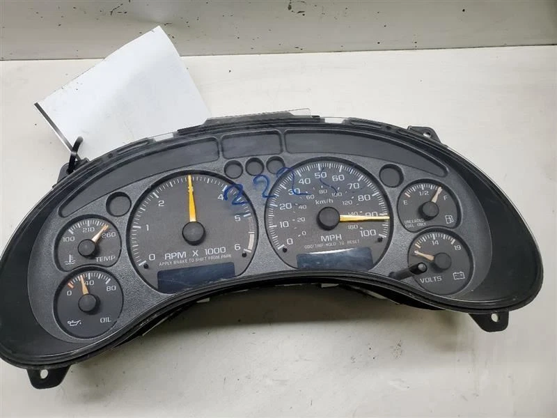 2000-2005, Chevrolet S10 Blazer, Velocímetro EUA Coluna Shift, PN-15063208 - Imagem 2 de 4