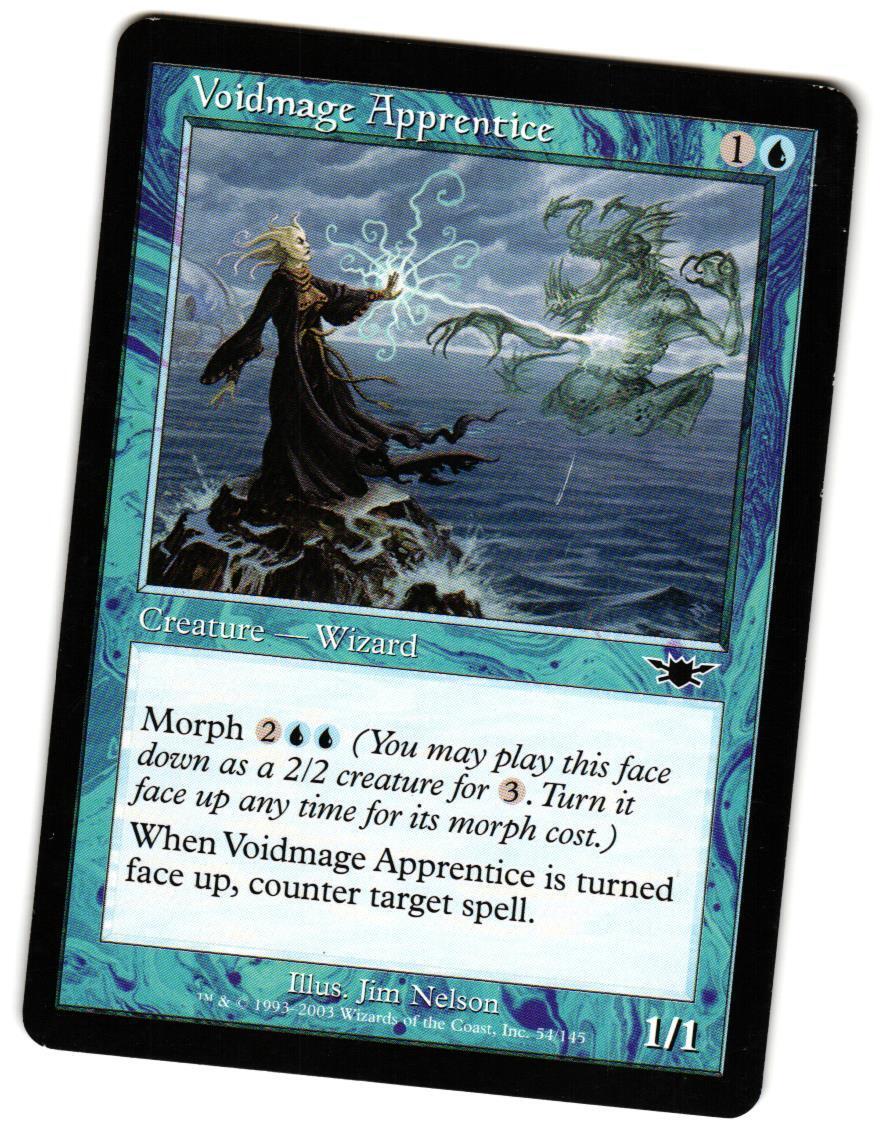 Magic_the_gathering Legions Voidmage Apprentice #54 2003,MTG,LP Common