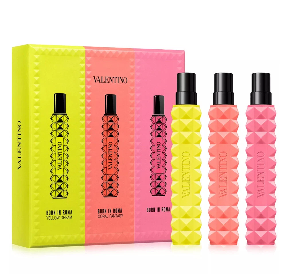VALENTINO 3 Pc. Donna Born In Roma Eau de Parfum Travel Spray Set