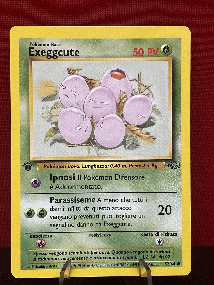 Exeggcute Common #52/64 - Jungle | - Pokémon Kort