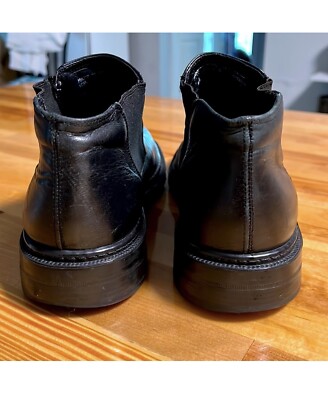 BOSTONIAN Strada Chukka Boots Black Leather Men display picture 1