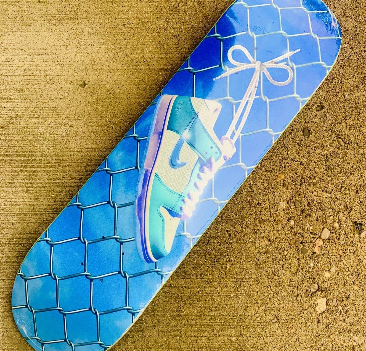 Nike April Skateboards SB Dunk Skate Deck Size 8.25 Promo 10.5 | eBay