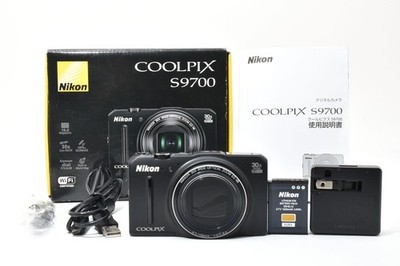 Nikon COOLPIX S9700 16.0MP 30x Compact Digital Camera Black From