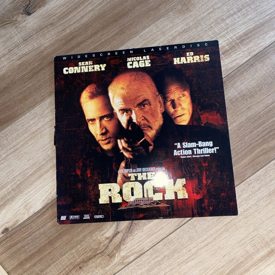 The Rock - Widescreen Double 2 Disc Laserdisc. Sean Connery Nicholas Cage Foto 2 de 2
