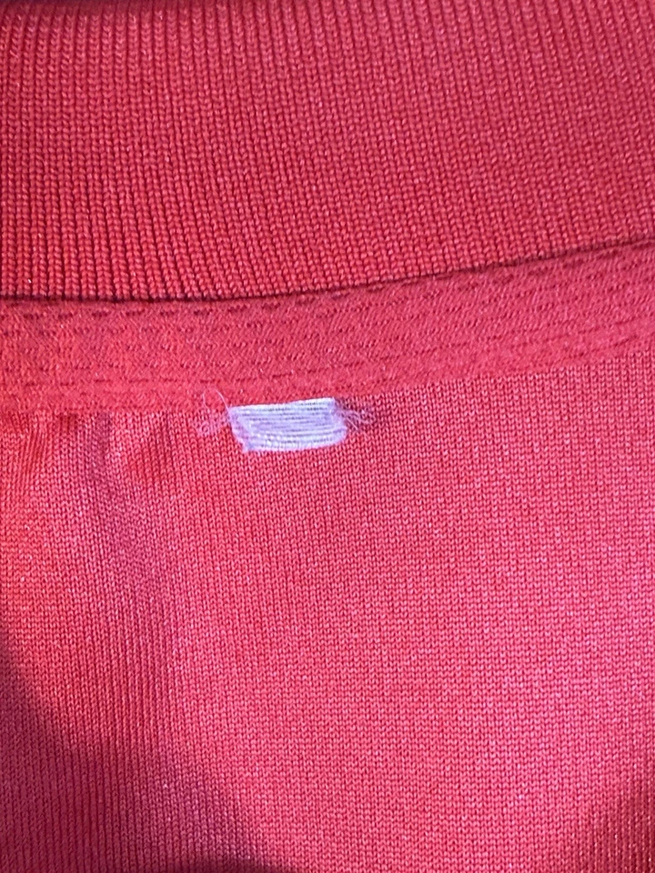 Predators Archery Polo Shirt Red Black Yellow Men’s Large - Image 4 of 4