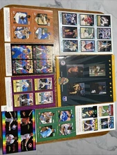Upper Deck Portfolio, Tuff Stuff Uncut Sheet,5 Topps Magazine Uncut Sheets 90’s