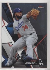 2018 Topps Finest Kenley Jansen #80 02pb