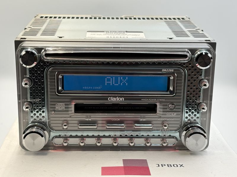 Clarion DMZ266 2Din Car Audio CD MD Player Operation Confirmed