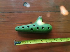 vintage RARE CLAY WIND MUSICAL INSTRUMENT-OKARINA