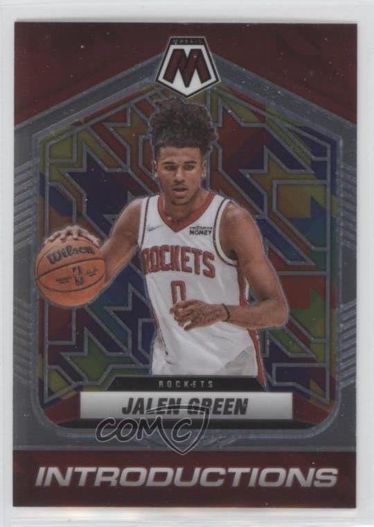 2021-22 Panini Mosaic Introductions Jalen Green #1 5d8