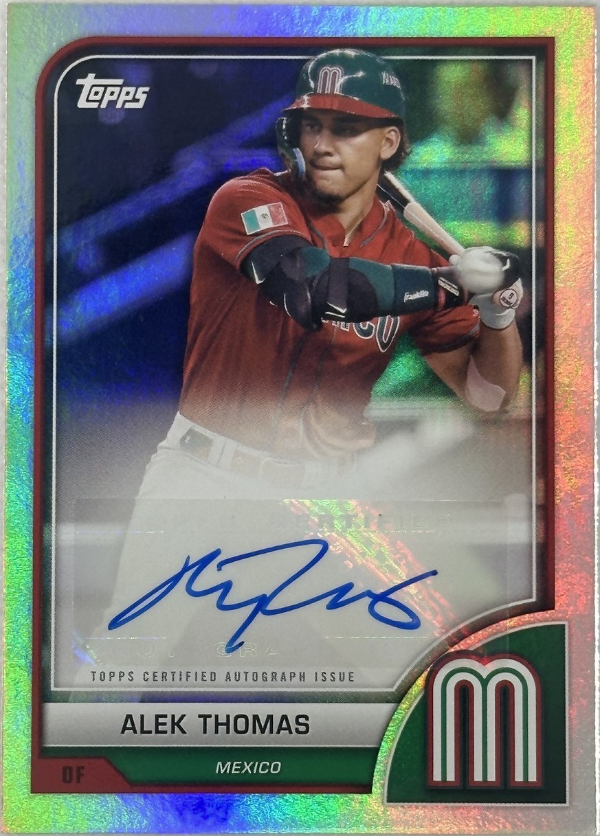 Topps World Baseball Classic Alek Thomas #AV-AT 2023 for sale | eBay