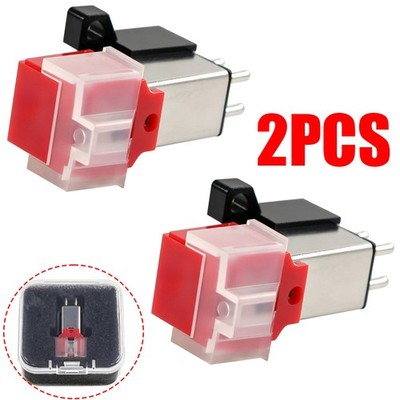 2pc Brand New for Audio Technica AT3600L AT-91 cartridge with Red Stylus US FREE