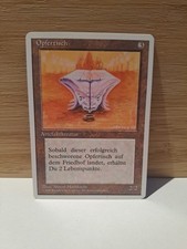 Opfertisch 4. Edition  Magic Karte MTG Deutsch (Onulet)