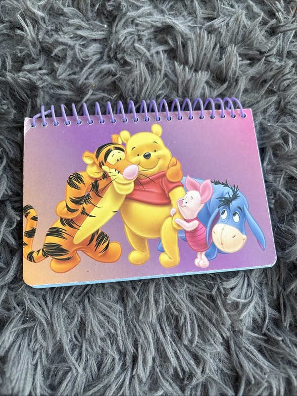 New Disney Winnie The Pooh Autograph Spiral Book 