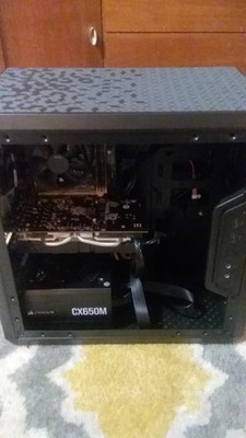 gaming pc (intel core i5 4600 rx 580 gpu 8gb ram 256 gb ssd