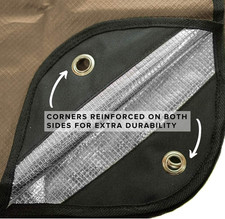 Arcturus Heavy Duty Survival Blanket – Insulated Thermal Reflective Tarp - 60"