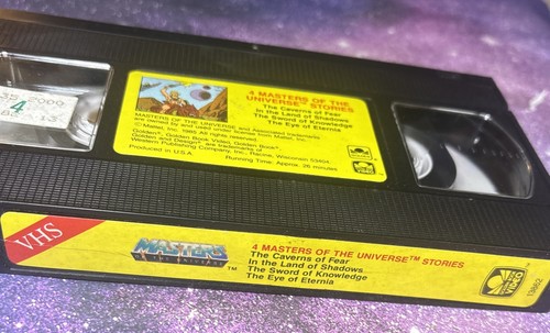 Vtg Masters of the Universe Golden Book & Transformers Volume 7 VHS Lot 80’s - Picture 12 of 12