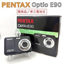 Good condition Working item Pentax Optio E90 Optio black compact digital