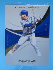 2018 Panini Immaculate Collection #145 Michael Conforto #/99