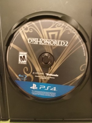 Dishonored 2 Sony PlayStation 4 Disc Only Tested Working