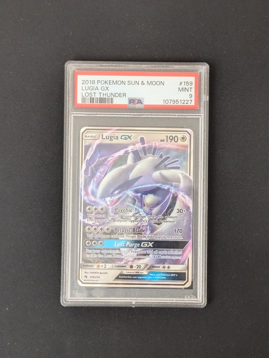 Lugia GX 159/214 Sm-Lost Thunder Holo for sale online | eBay