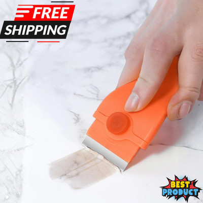 1pc Portable Multifunctional Cleaning Scraper Kitchen Bathroom Household Scraper
