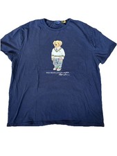 Polo Ralph Lauren Men's Classic Fit Polo Bear Jersey T-Shirt Navy XXL