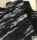 Men's Sz. S AND1 Black & Silver Grey Elastic Waist Basketball Shorts 8" Inseam — photo 4