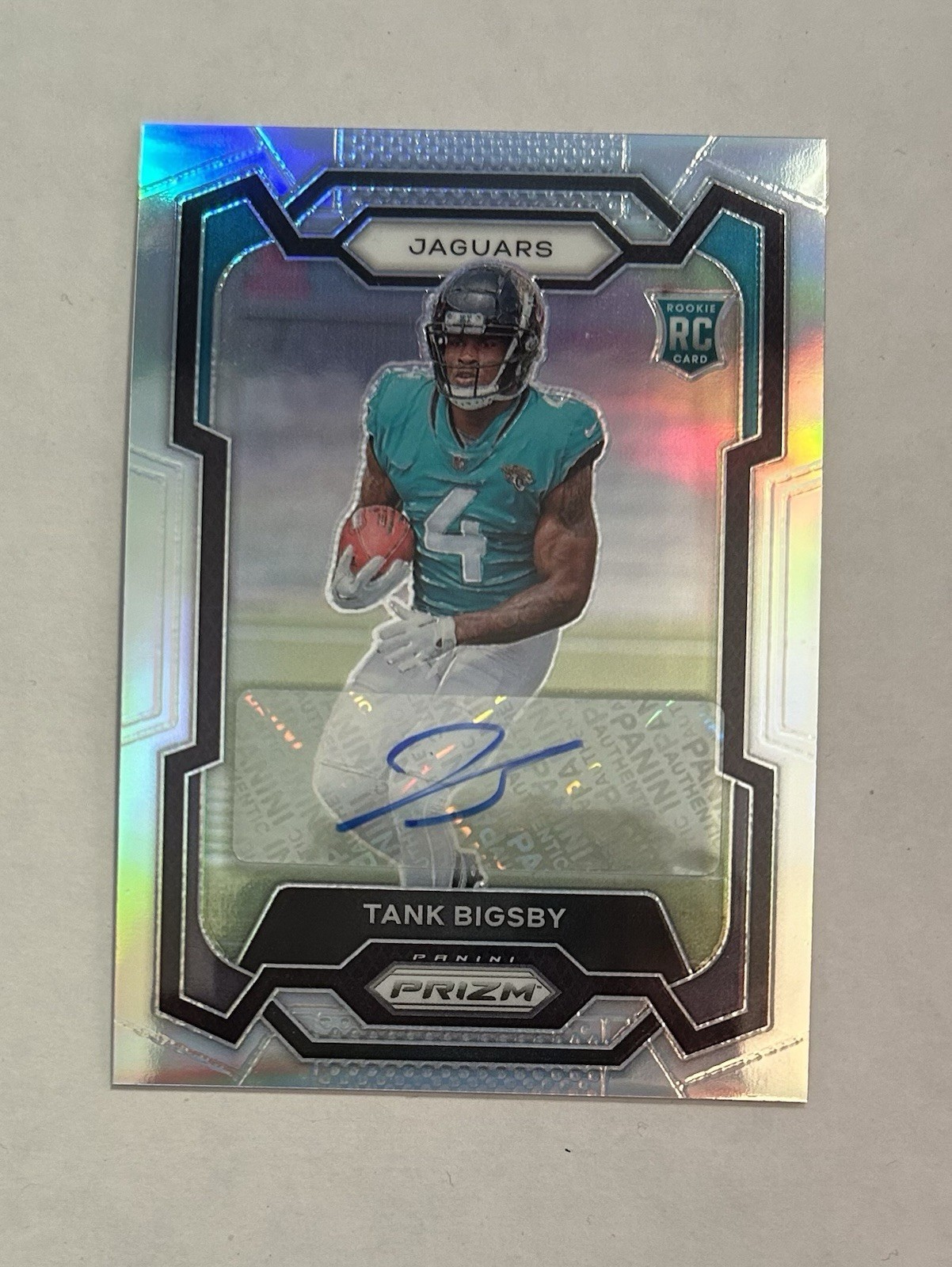 2023 Panini Prizm - Rookies Tank Bigsby #348 Silver Prizm Autographs (AU, RC)
