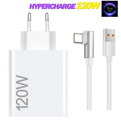 Xiaomi Mi Redmi Note Poco 120W HyperTurbocharge Schnellladegerät Usb C Ladekabel