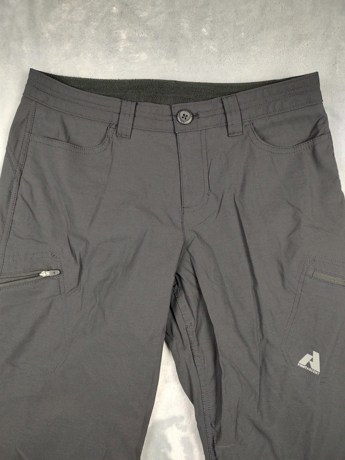 Eddie Bauer Pants Womens 6 Black First Ascent Lined Softshell Snow Insulated image 3