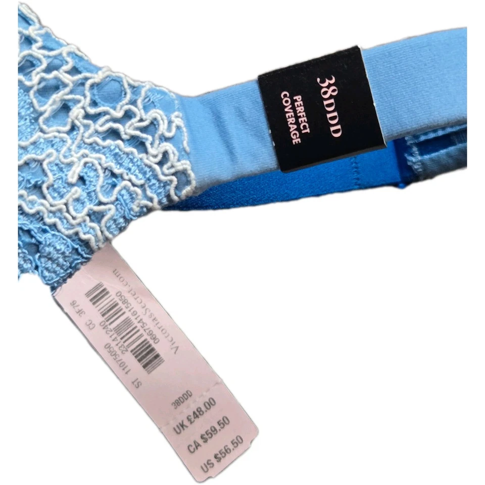 Sutiã Victoria's Secret forrado cobertura perfeita novo com etiquetas tamanho 38DDD - Imagem 2 de 4