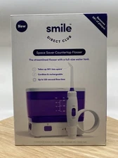 Smile Direct Club Space Saver Countertop Water Flosser Rechargeable Cordless