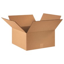 GRAINGER APPROVED 22XM25 PK 15 Shipping Box,16x16x8 in 22XM25