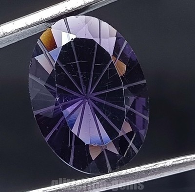 9.05 Carat Natural Purple Sapphire Oval Shape IGL Certified Gemstone 5ADC