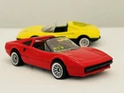 VINTAGE HOT WHEELS FERRARI 308 GTS, LACE WHEELS VARIANT, VHTF. Lot Of (2).