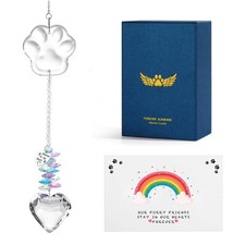 Pet Memorial Suncatcher, Dog Memorial Gifts, Pet Loss, Pet Sympathy, Dogs Cat...