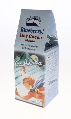 Blueberry Hot Cocoa, Alaskan Chocolate CocoAlaska 6 oz.