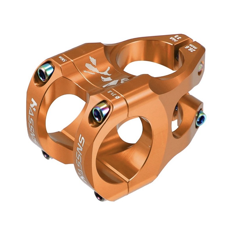 Aluminum Alloy 35 mm Mountain Bike Handlebar Accessory (Orange) 